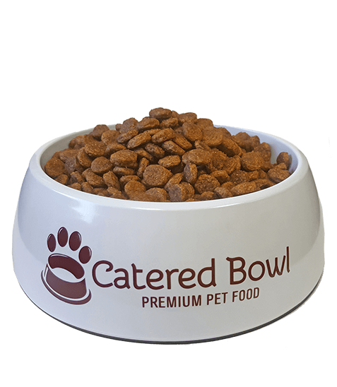 catered bowl pet food